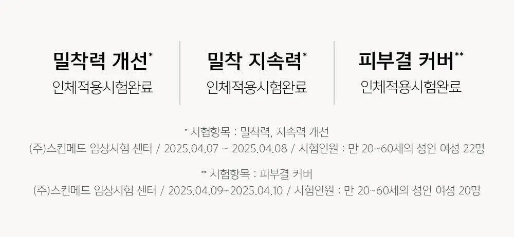 [프라이머,물결크림10ml 증정] 정샘물 프로래스팅 결핏 메쉬 쿠션(단품/기획) SPF50+ PA++++ 상세페이지 21